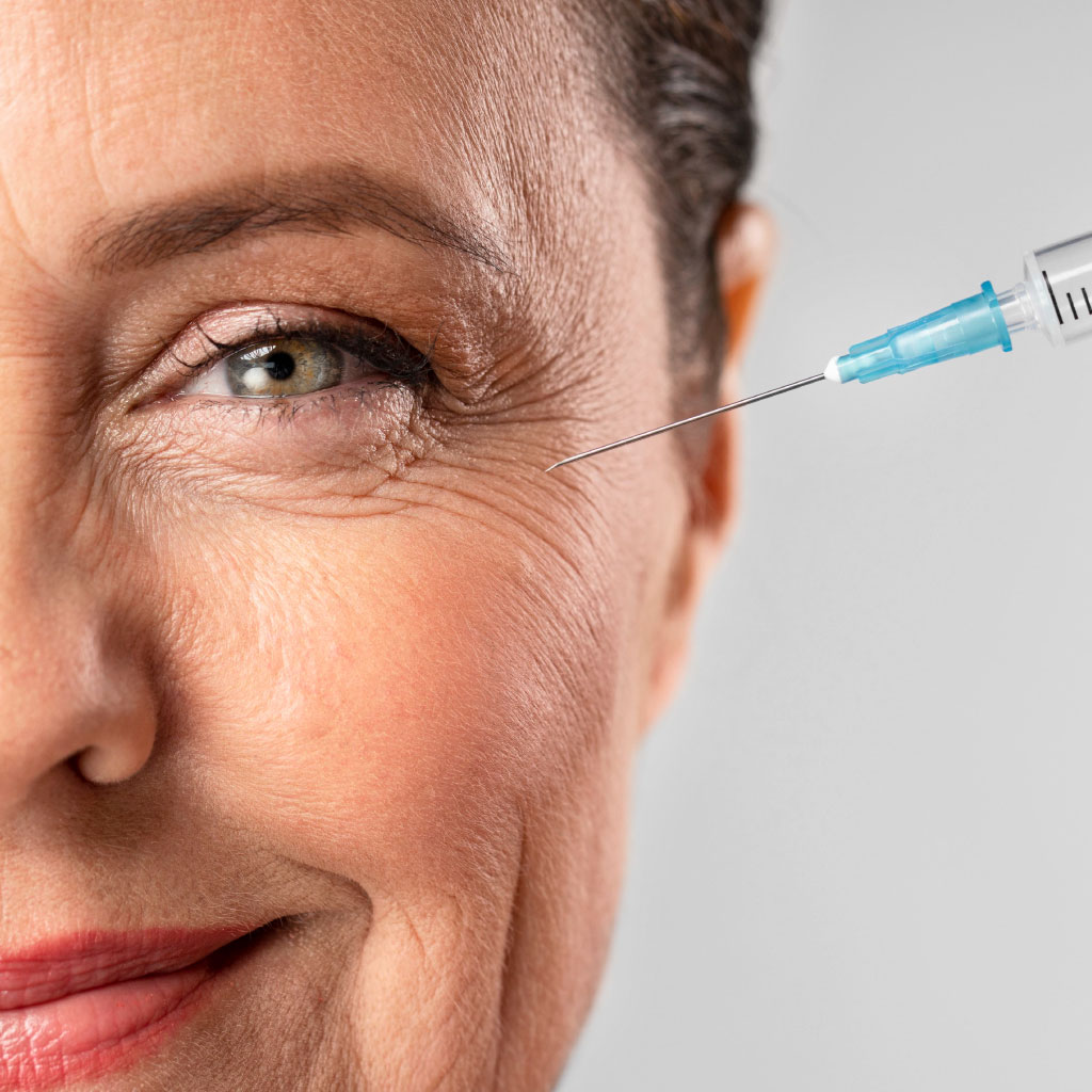 Injections de toxine botulique pour le visage en médecine esthétique en Tunisie avec Luxor Health